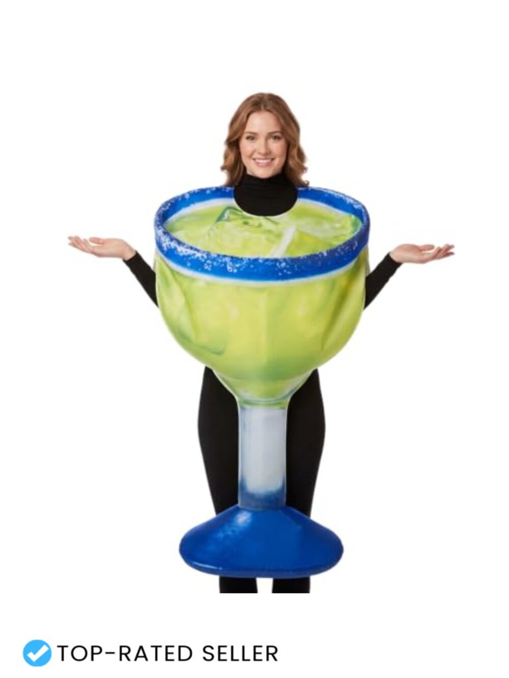 Margarita Glass Costume Adult One Size Sleeveless Dress Halloween Party